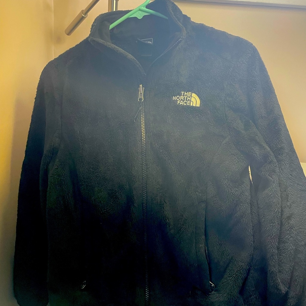 Black North Face fleece xs